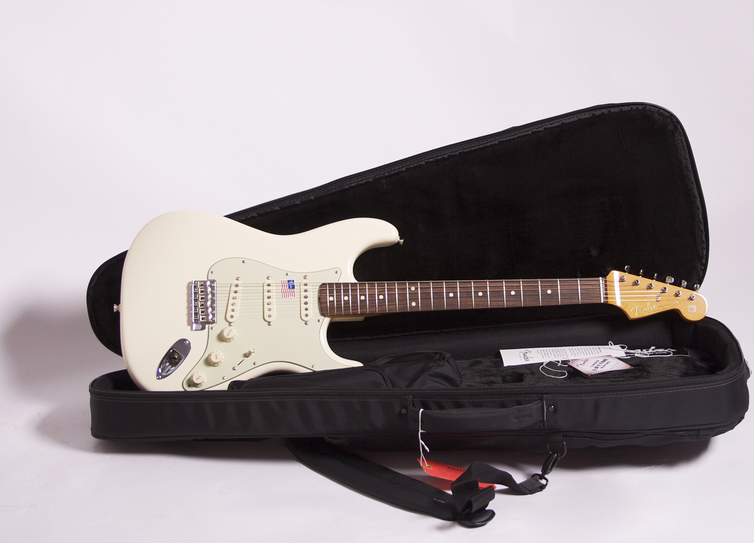 Stratocaster John Mayer Olympic White